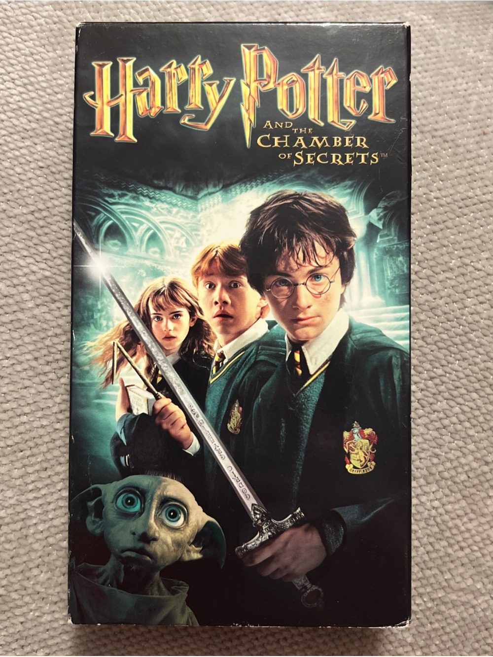 Harry Potter and The Chamber of Secrets VHS vintage 2002 Daniel Radcliffe